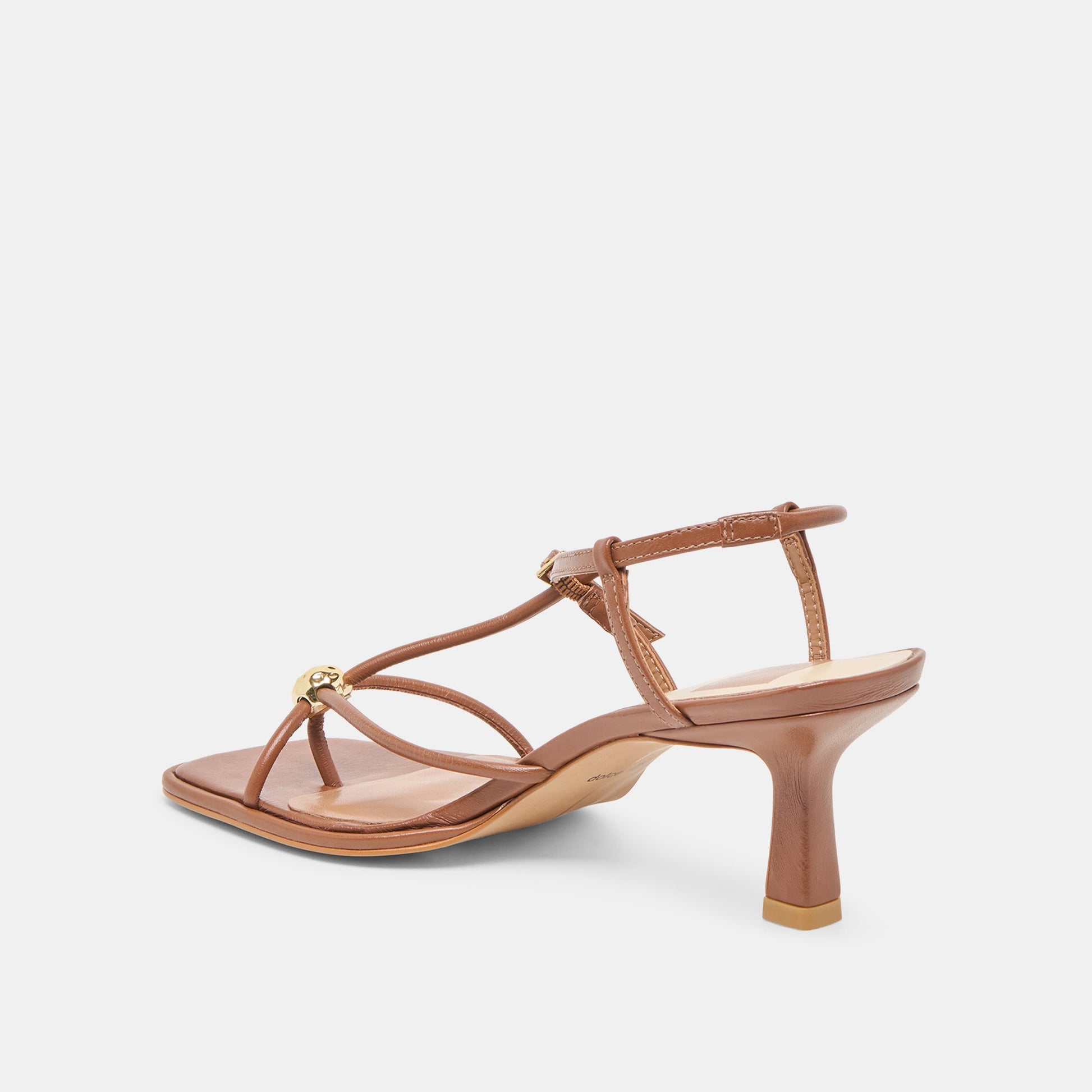 Dolce Vita Mylee Cognac Leather Heels