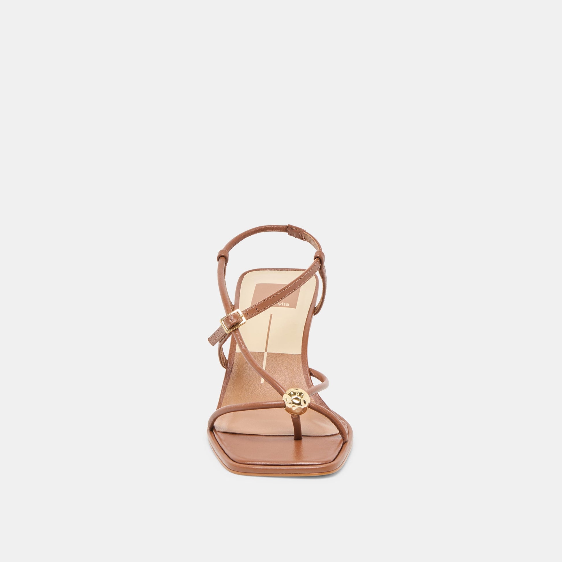 Dolce Vita Mylee Cognac Leather Heels