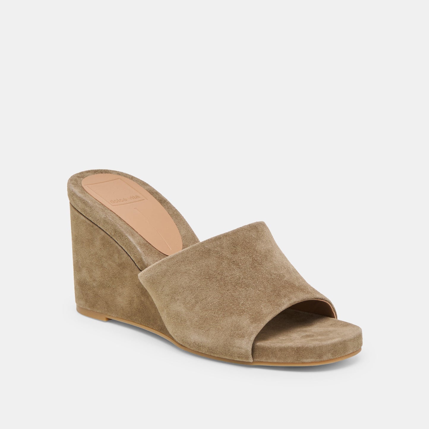 Dolce Vita Holta Olive Suede Wedges