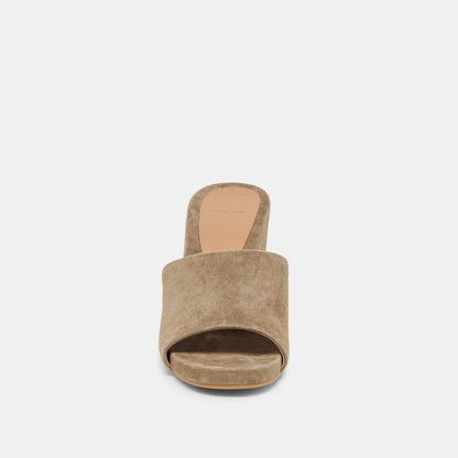 Dolce Vita Holta Olive Suede Wedges