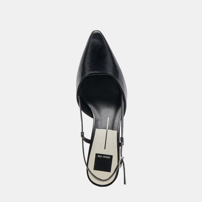 Dolce Vita ODELA HEELS MIDNIGHT CRINKLE PATENT