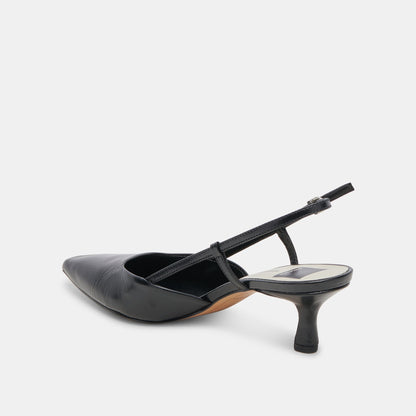 Dolce Vita ODELA HEELS MIDNIGHT CRINKLE PATENT