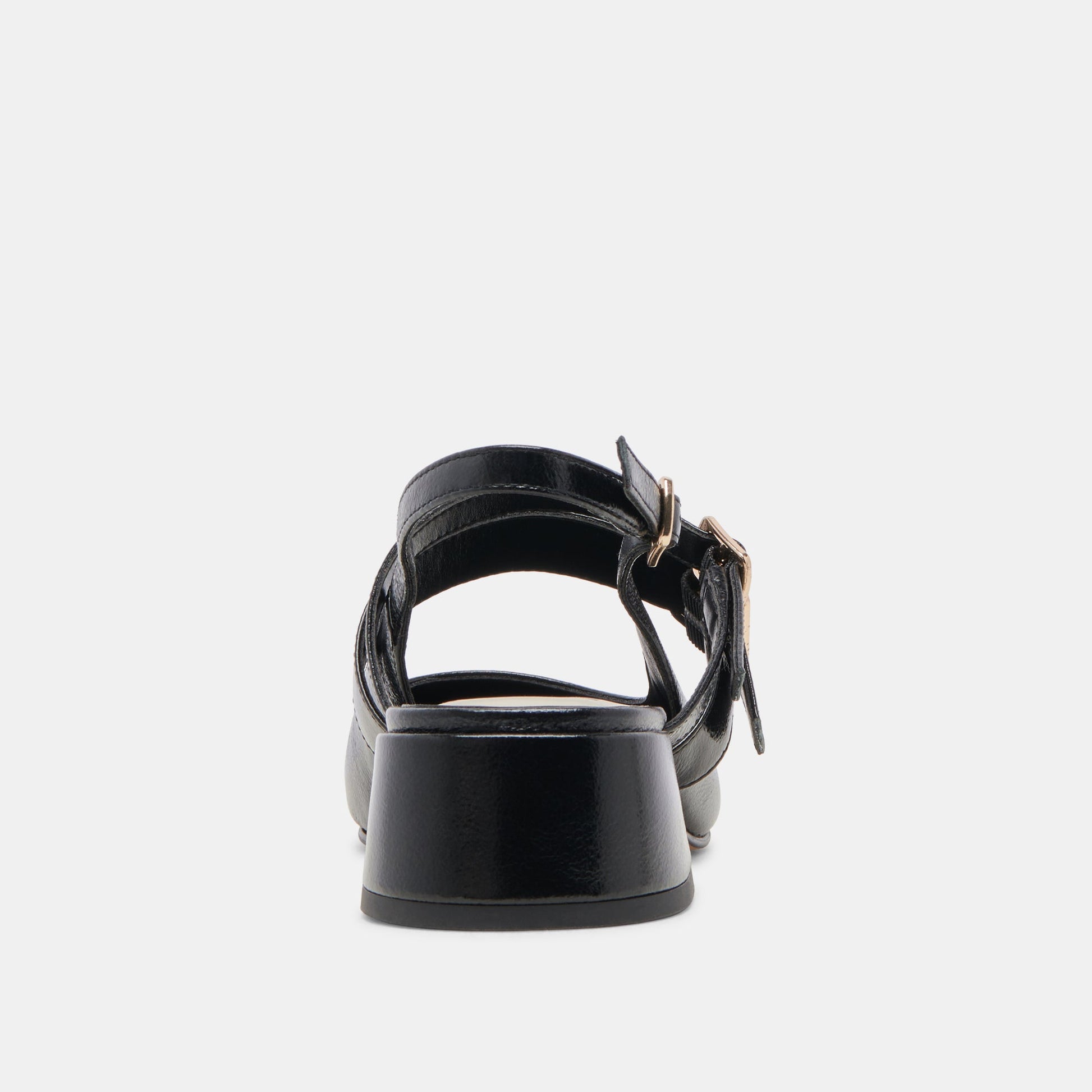Dolce Vita PATZY HEELS MIDNIGHT CRINKLE PATENT LEATHER