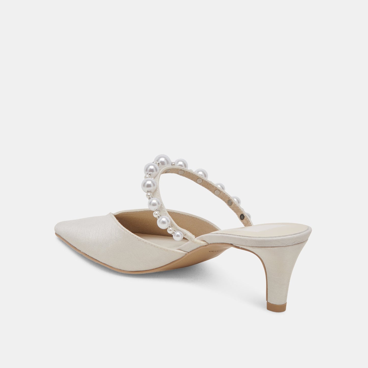 Dolce Vita Kanika Pearl Mid Vanilla Pearl Heels