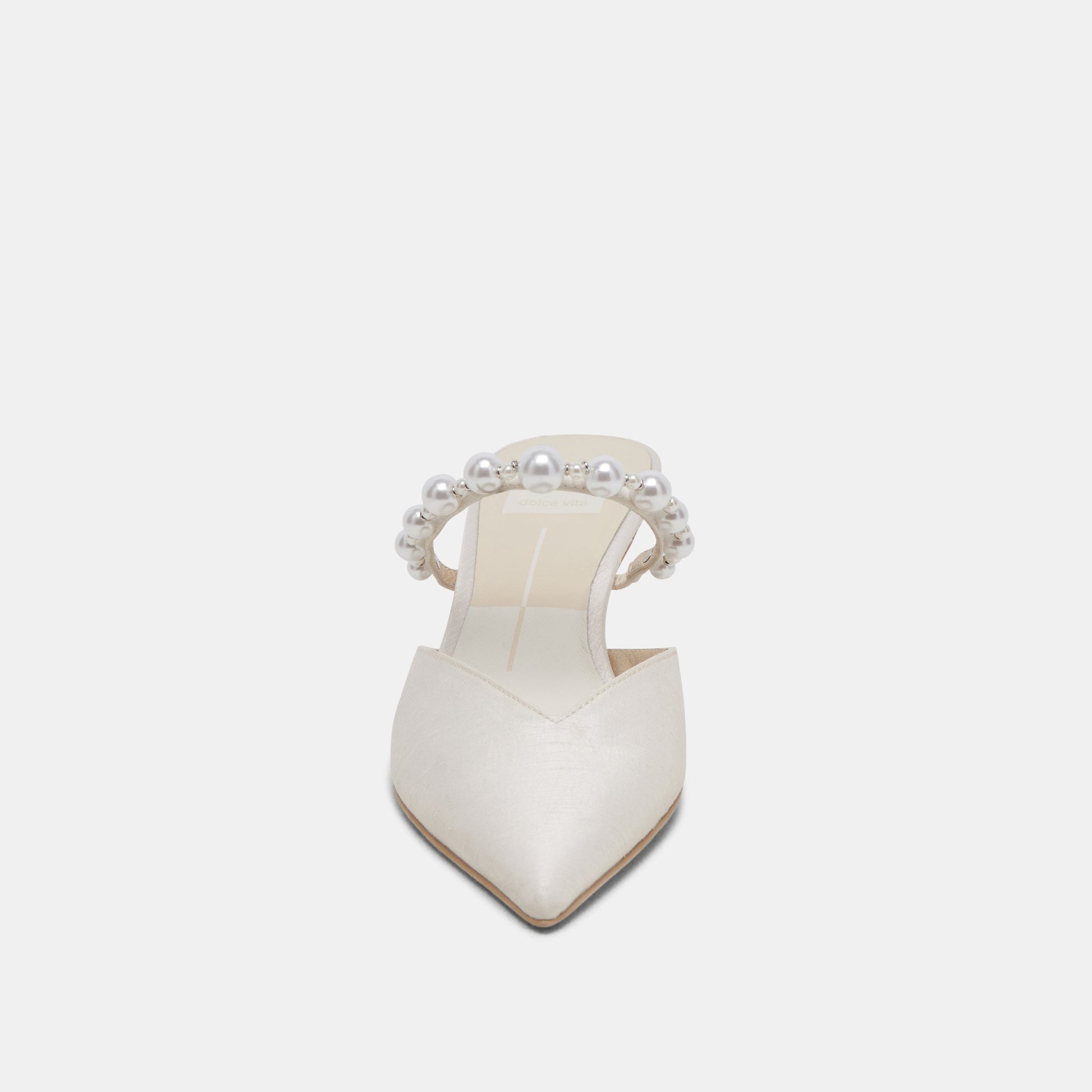 Dolce Vita Kanika Pearl Mid Vanilla Pearl Heels