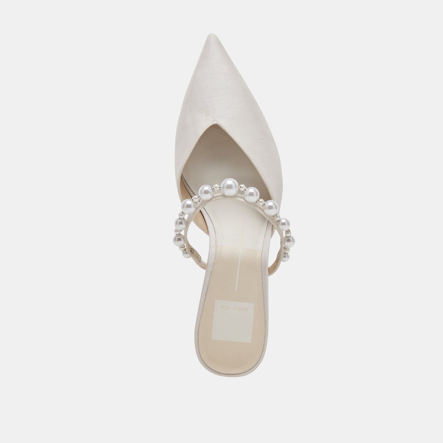 Dolce Vita Kanika Pearl Mid Vanilla Pearl Heels