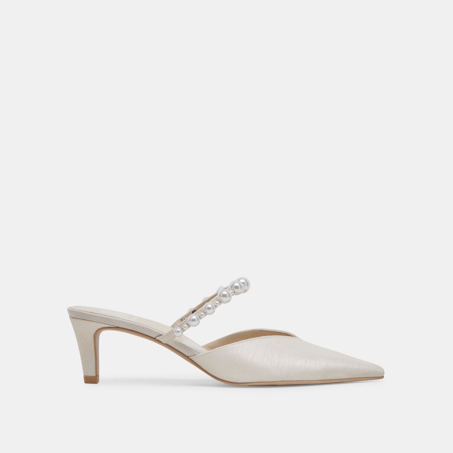 Dolce Vita Kanika Pearl Mid Vanilla Pearl Heels