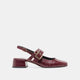 OXBLOOD EMBOSSED LEATHER