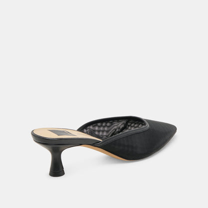 Dolce Vita Cleo Onyx Mesh Heels