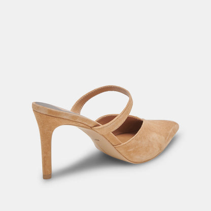 Dolce Vita KANIKA HEELS TAN SUEDE