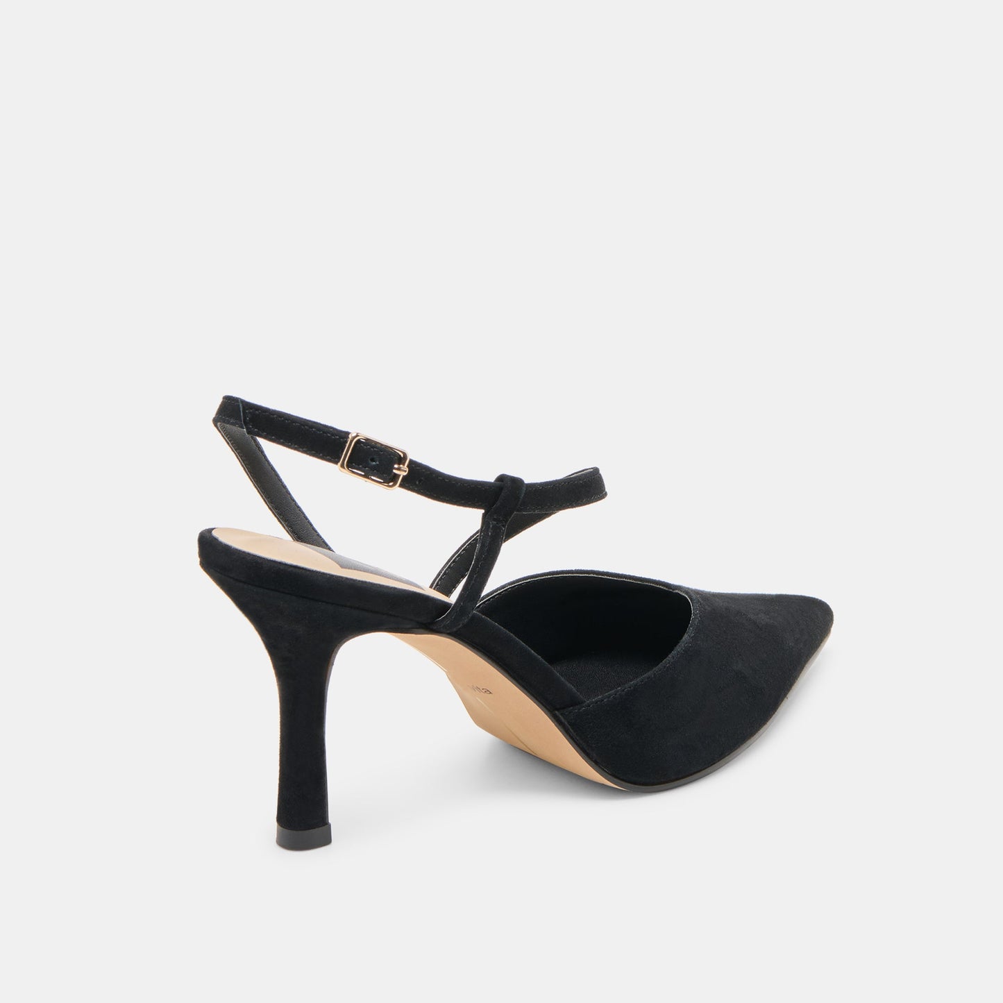 Dolce Vita Kamra Onyx Suede Heels