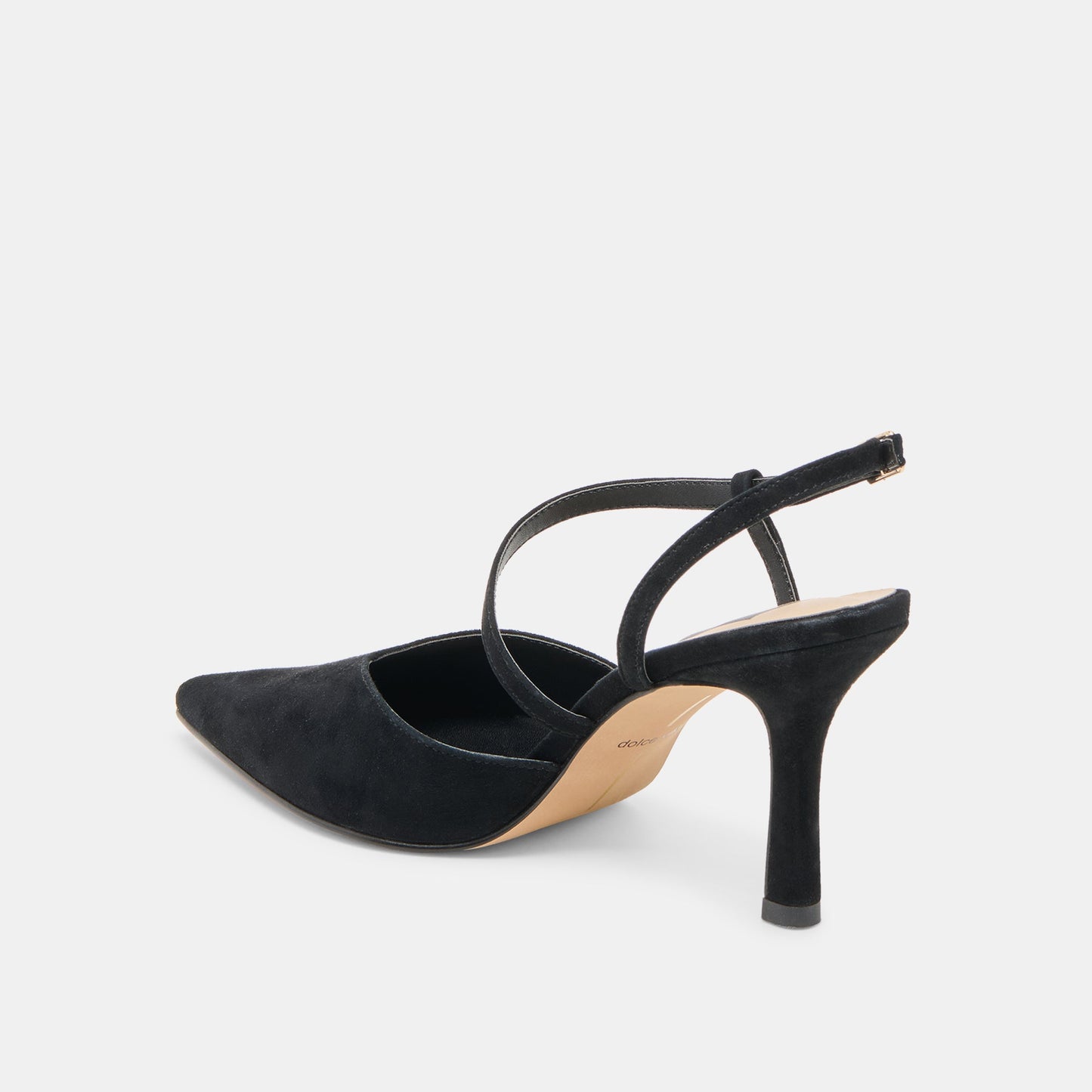 Dolce Vita Kamra Onyx Suede Heels