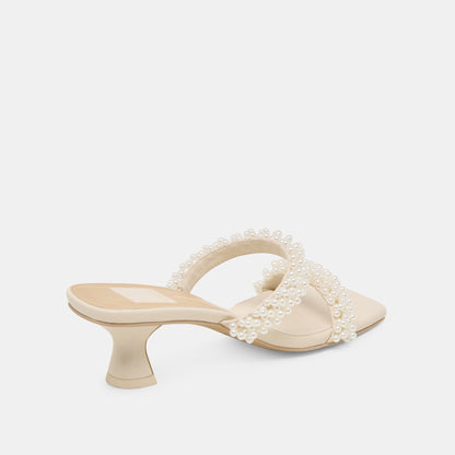 Dolce Vita BONI PEARL HEELS VANILLA STELLA