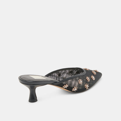 Dolce Vita CLARA HEELS BLACK MESH
