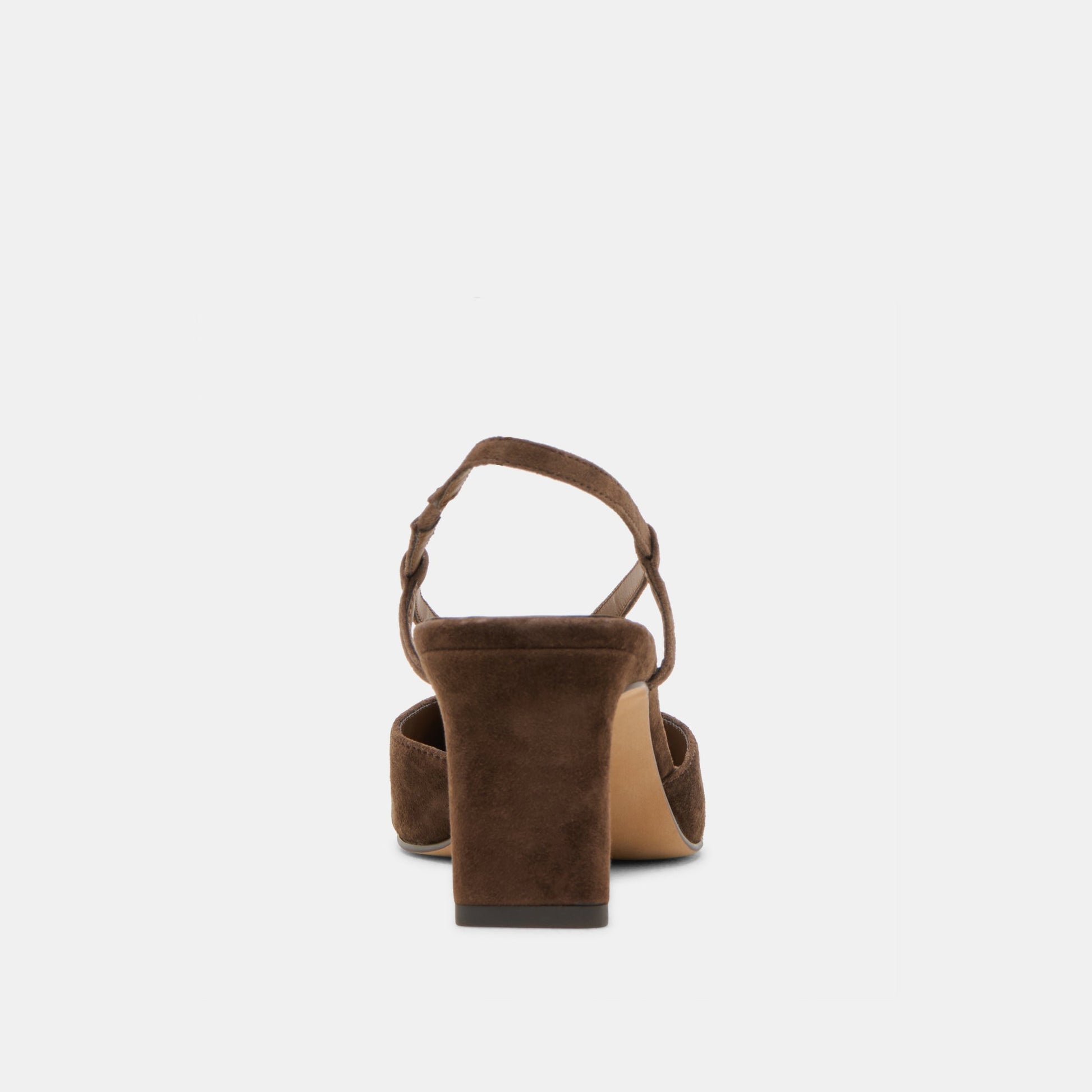 Dolce Vita Ginay Dk Brown Suede Heels