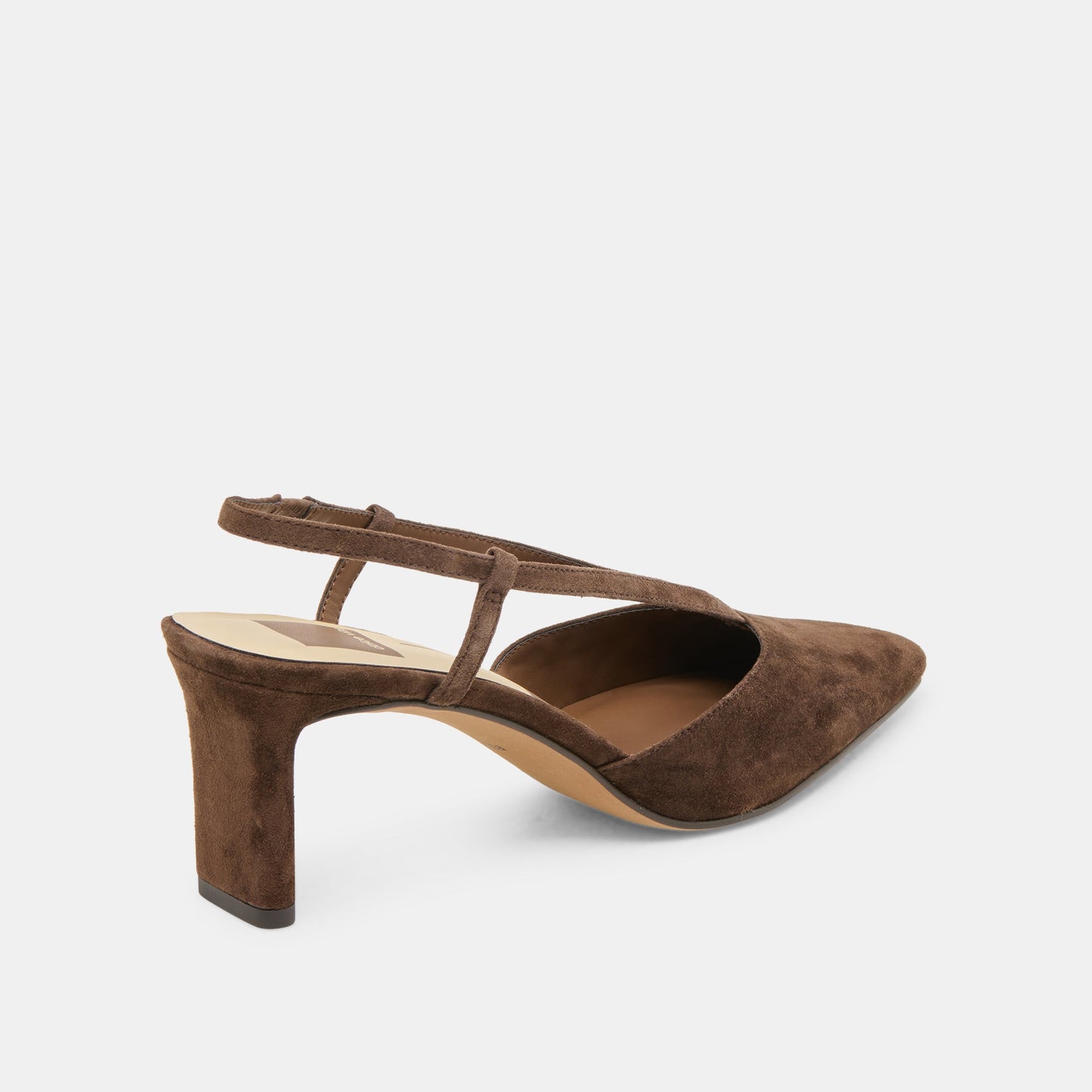 Dolce Vita Ginay Dk Brown Suede Heels