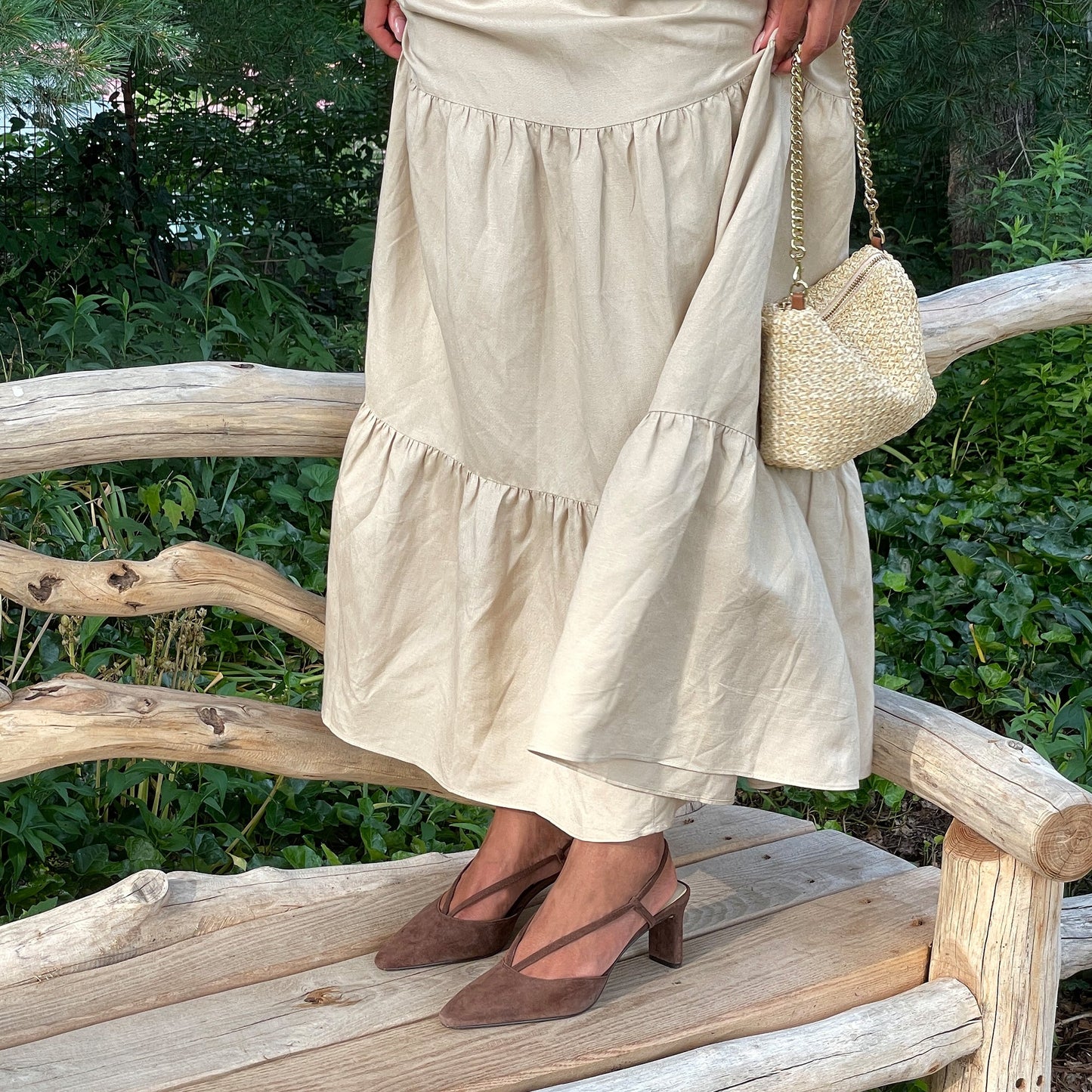 Dolce Vita Ginay Dk Brown Suede Heels