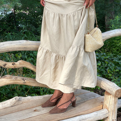 Dolce Vita Ginay Dk Brown Suede Heels