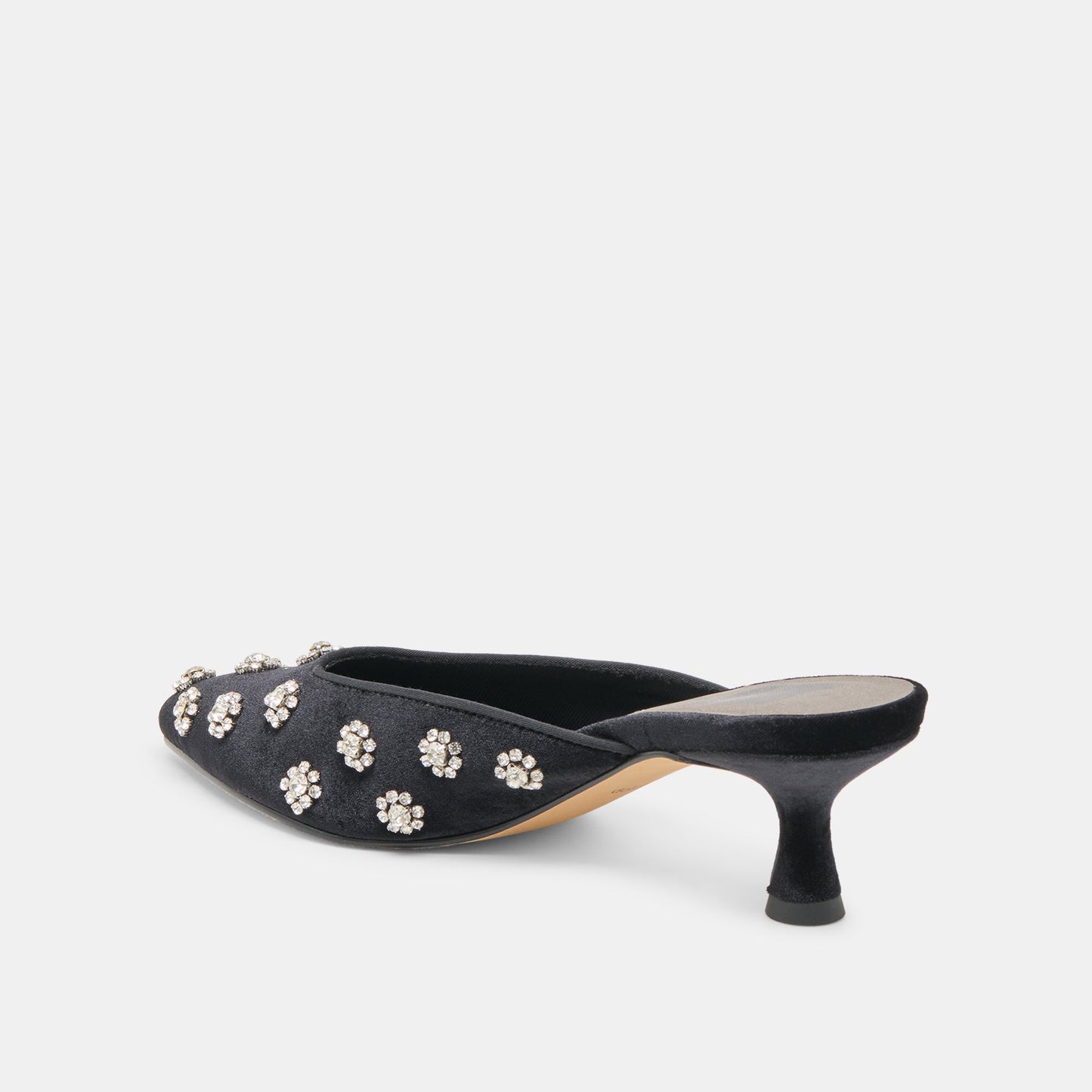 Dolce Vita Clara Nero Velvet Heels
