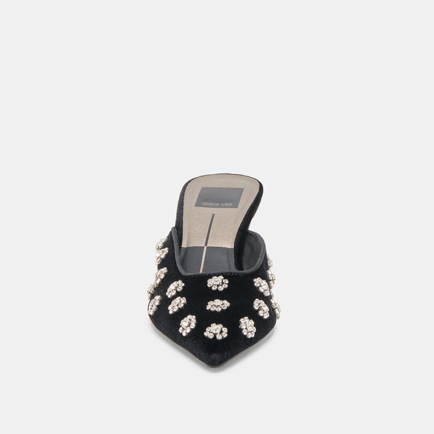Dolce Vita Clara Nero Velvet Heels