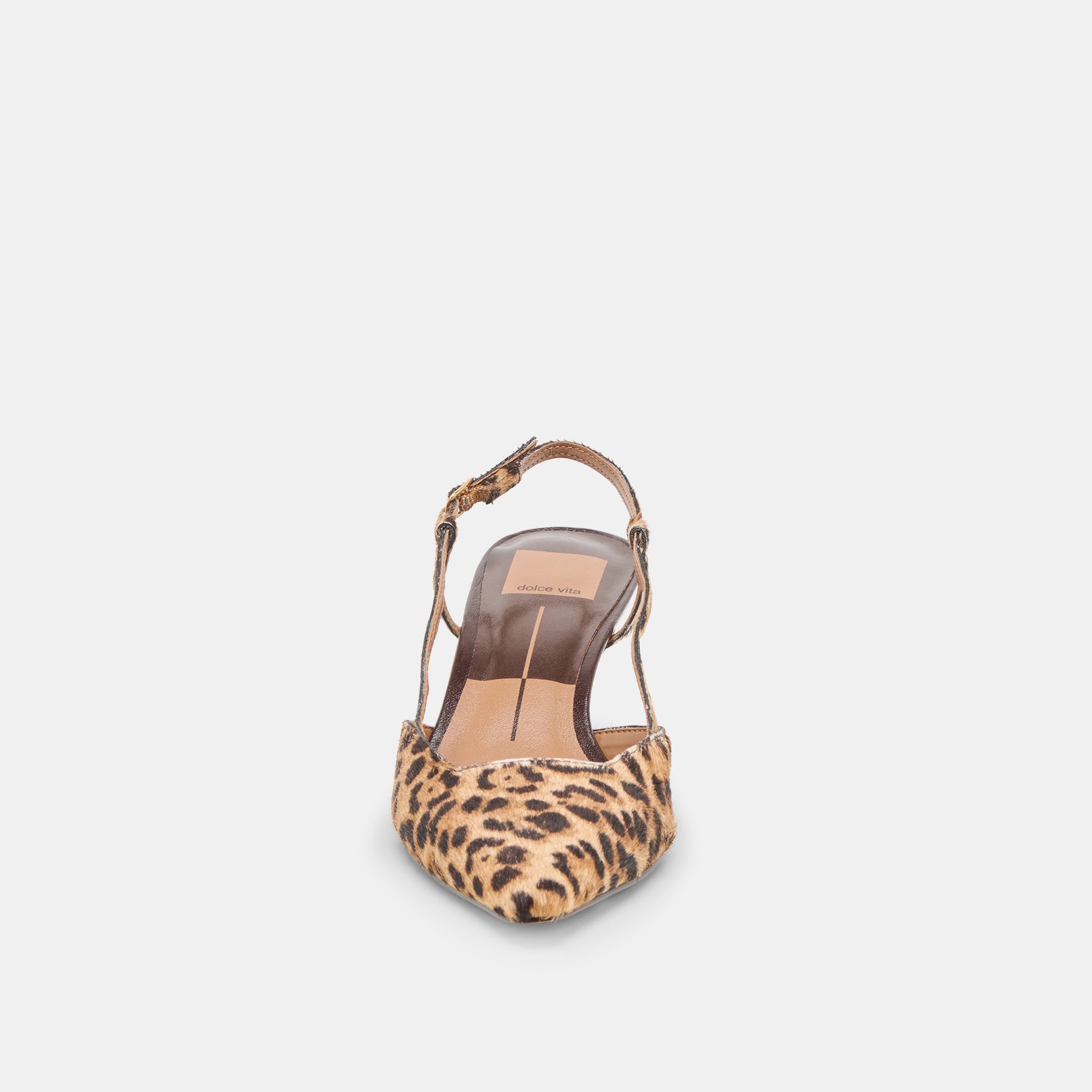 Dolce Vita Odela Dk Leopard Calf Hair Heels