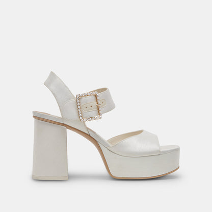 Dolce Vita Bobby Pearl White Pearl Heels