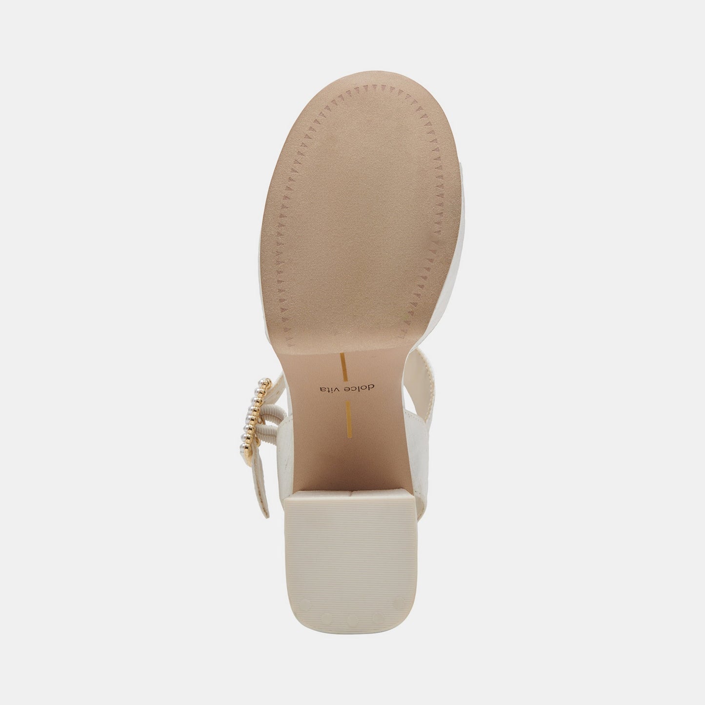 Dolce Vita Bobby Pearl White Pearl Heels