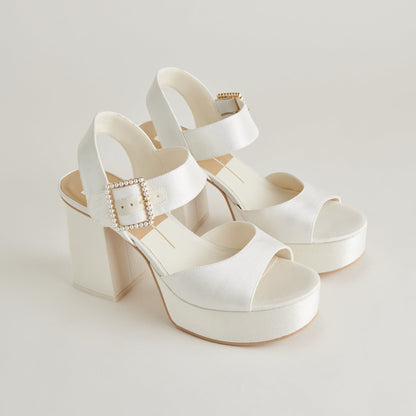 Dolce Vita Bobby Pearl White Pearl Heels