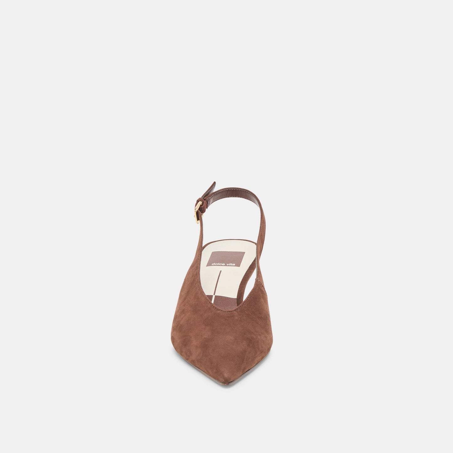 Dolce Vita Alenna Dk Brown Suede Heels