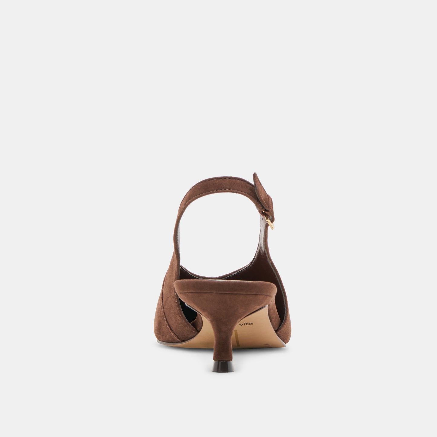 Dolce Vita Alenna Dk Brown Suede Heels
