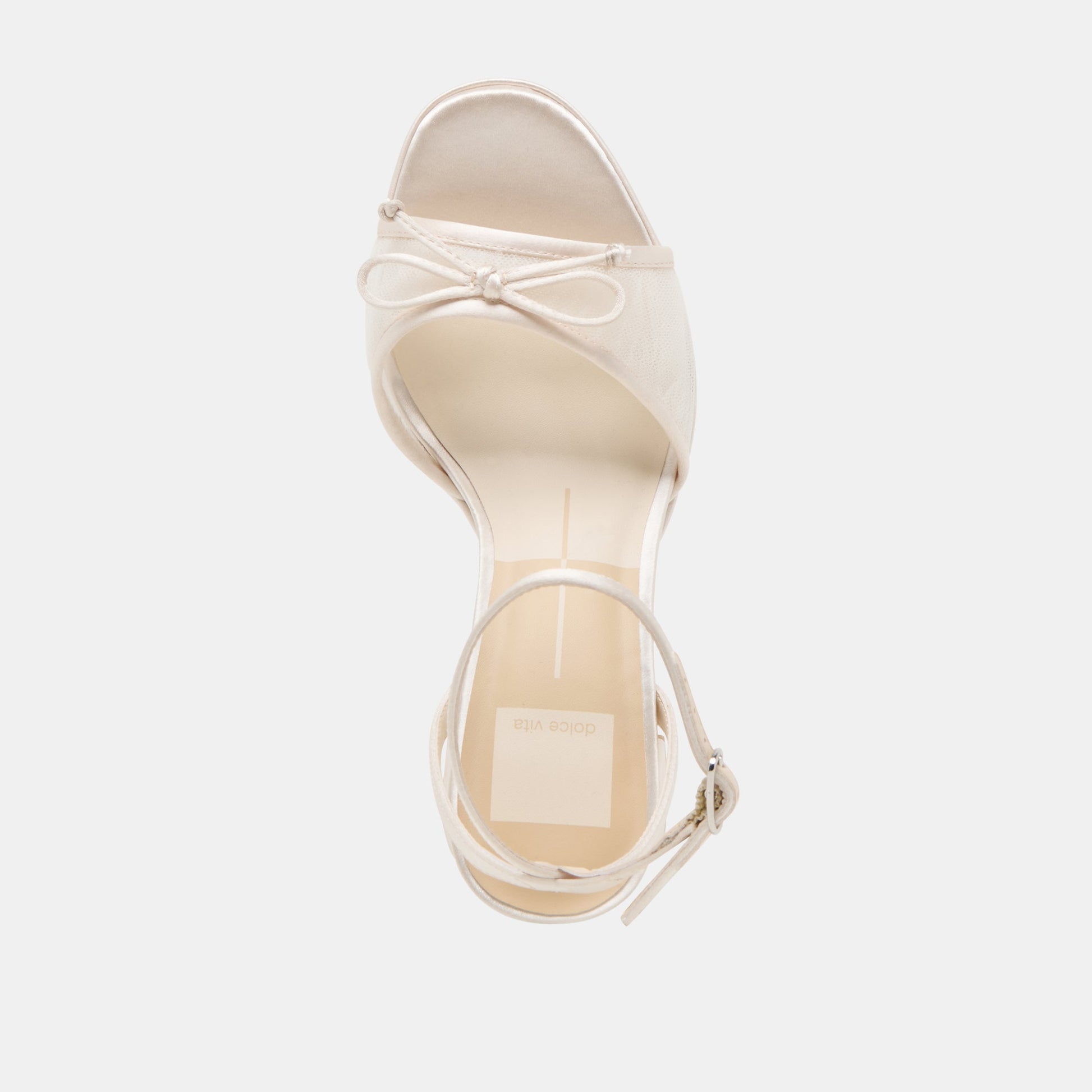 Dolce Vita Pandor White Tulle Heels
