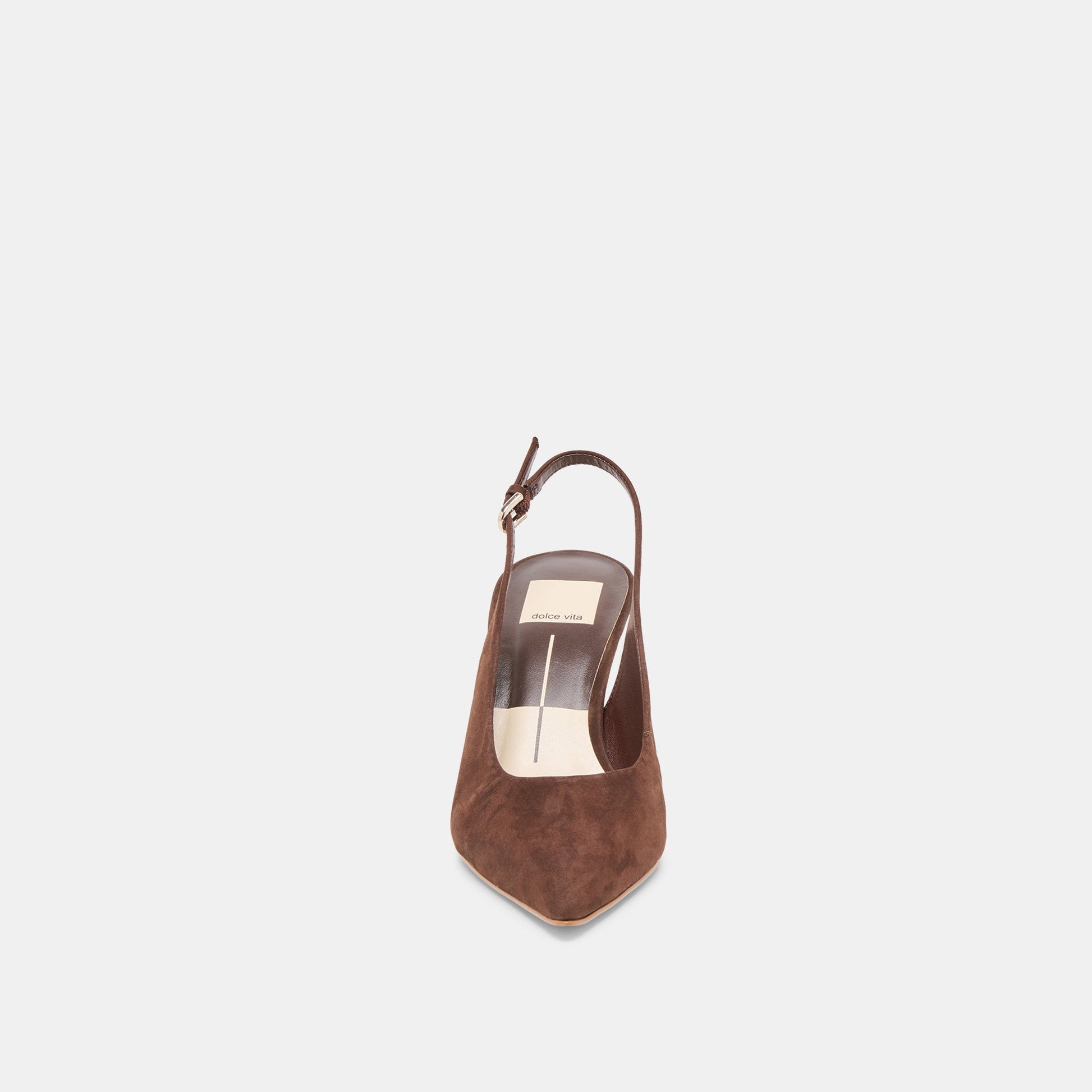 Dolce Vita Elasi Dk Brown Nubuck Heels