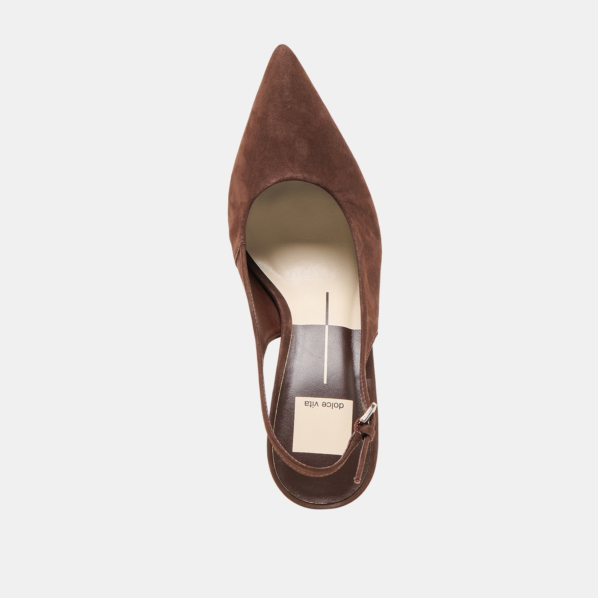 Dolce Vita Elasi Dk Brown Nubuck Heels