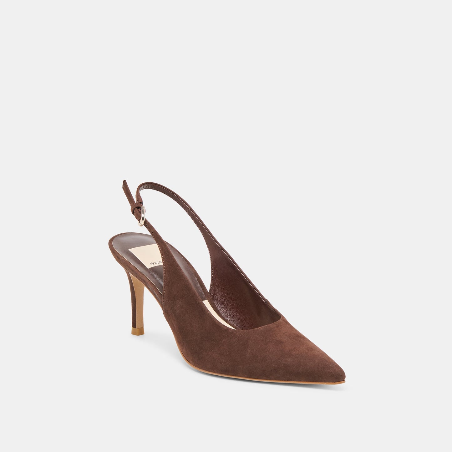 Dolce Vita Elasi Dk Brown Nubuck Heels