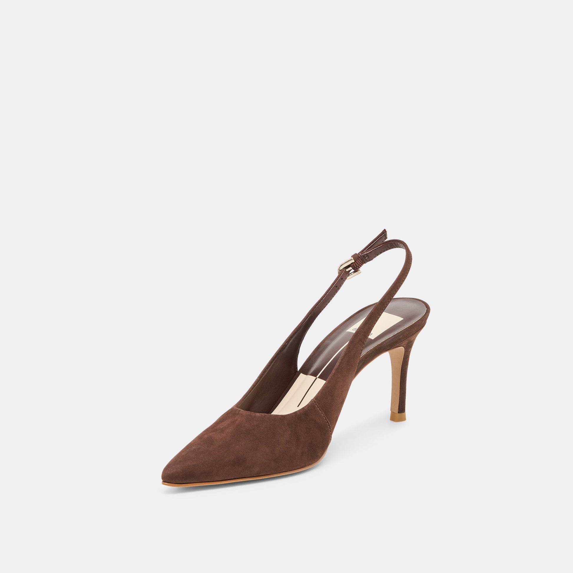 Dolce Vita Elasi Dk Brown Nubuck Heels