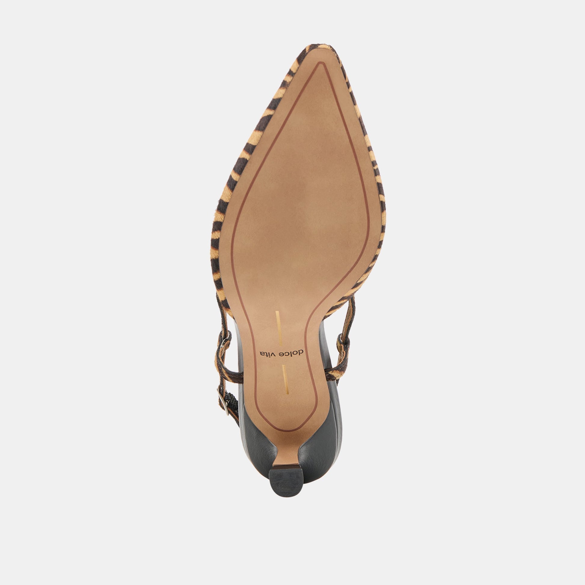 Dolce Vita Odela Tiger Calf Hair Heels