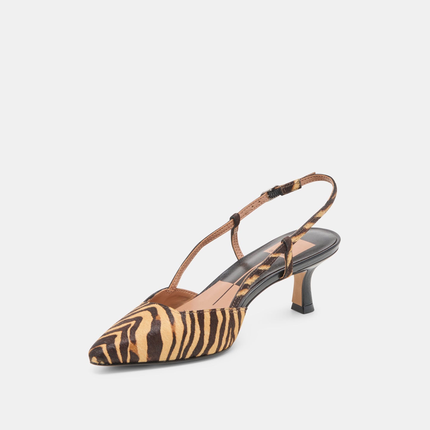 Dolce Vita Odela Tiger Calf Hair Heels