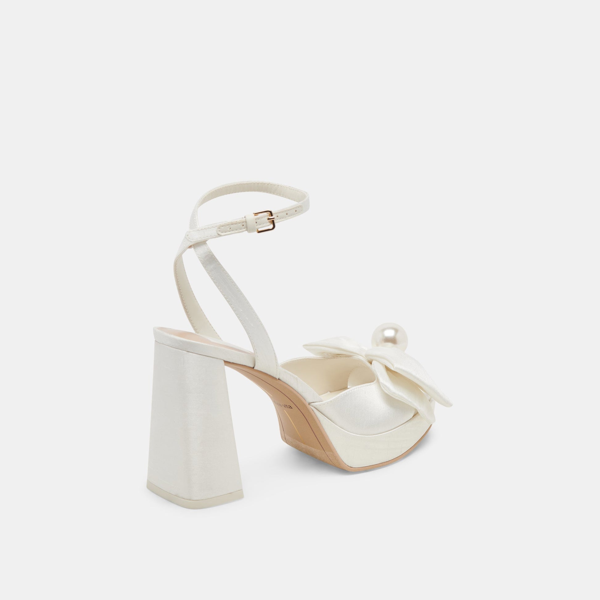 Dolce Vita PATTON HEELS IVORY SATIN