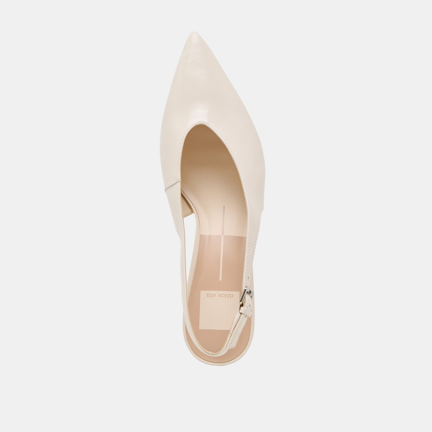 Dolce Vita ALENNA HEELS BONE CRINKLE PATENT