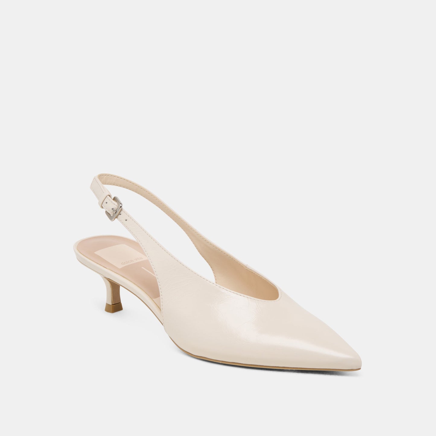 Dolce Vita ALENNA HEELS BONE CRINKLE PATENT