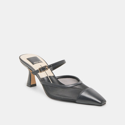 Dolce Vita Loyd Onyx Mesh Heels