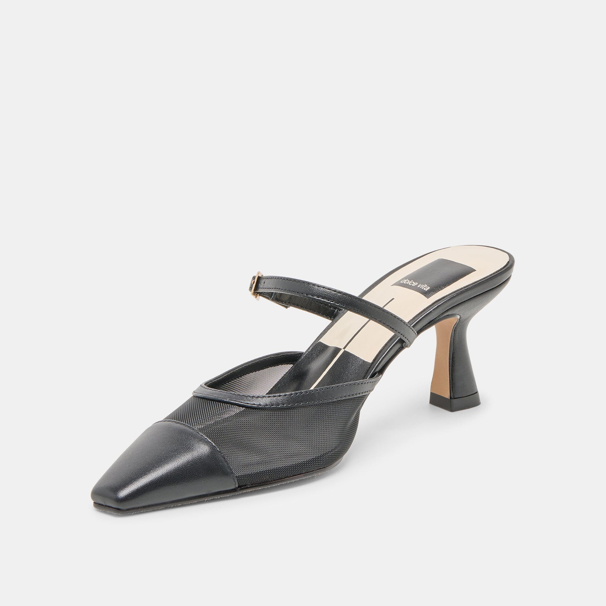 Dolce Vita Loyd Onyx Mesh Heels