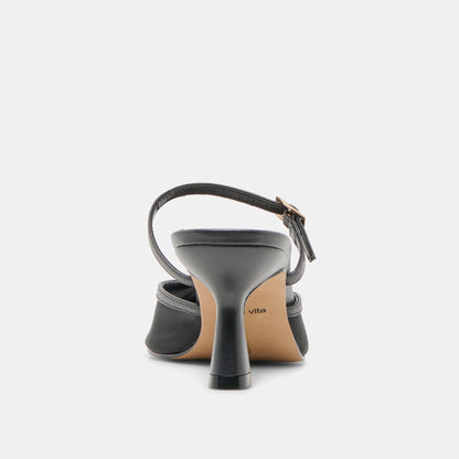 Dolce Vita Loyd Onyx Mesh Heels