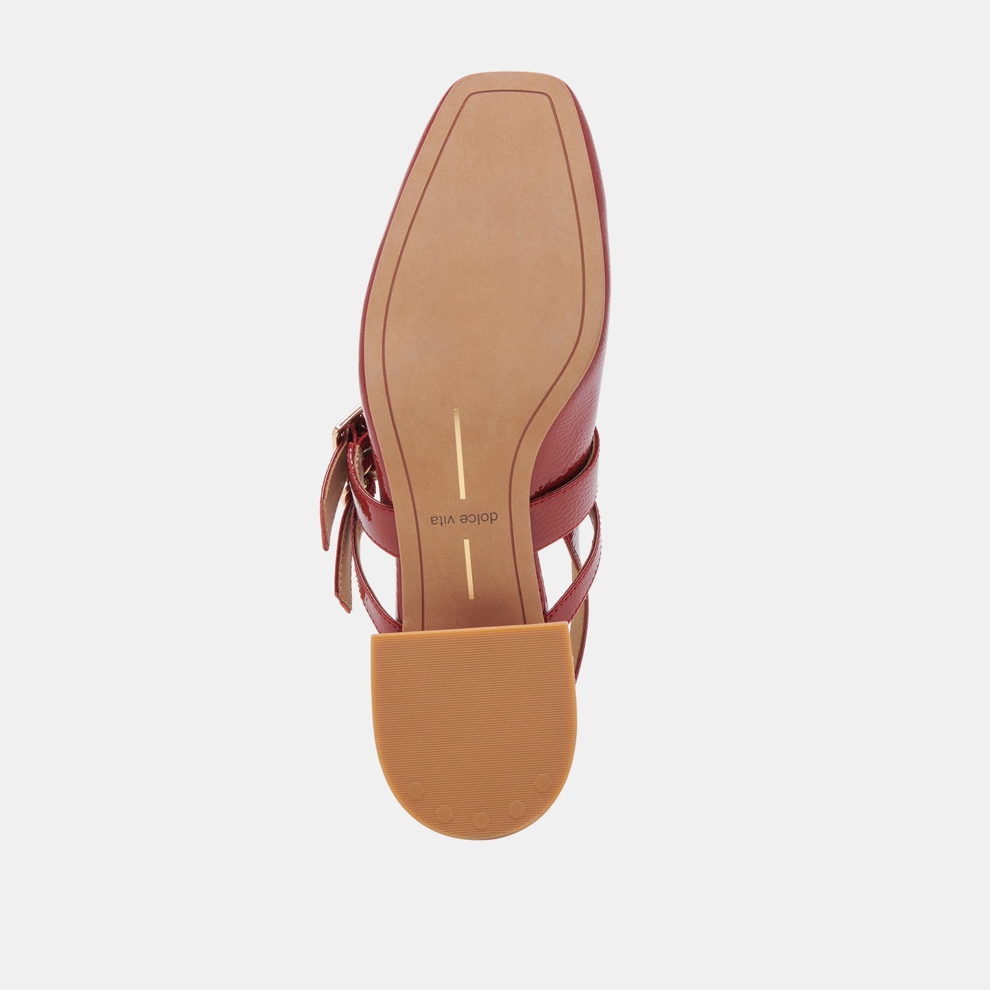 Dolce Vita PATZY HEELS CRIMSON CRINKLE PATENT LEATHER