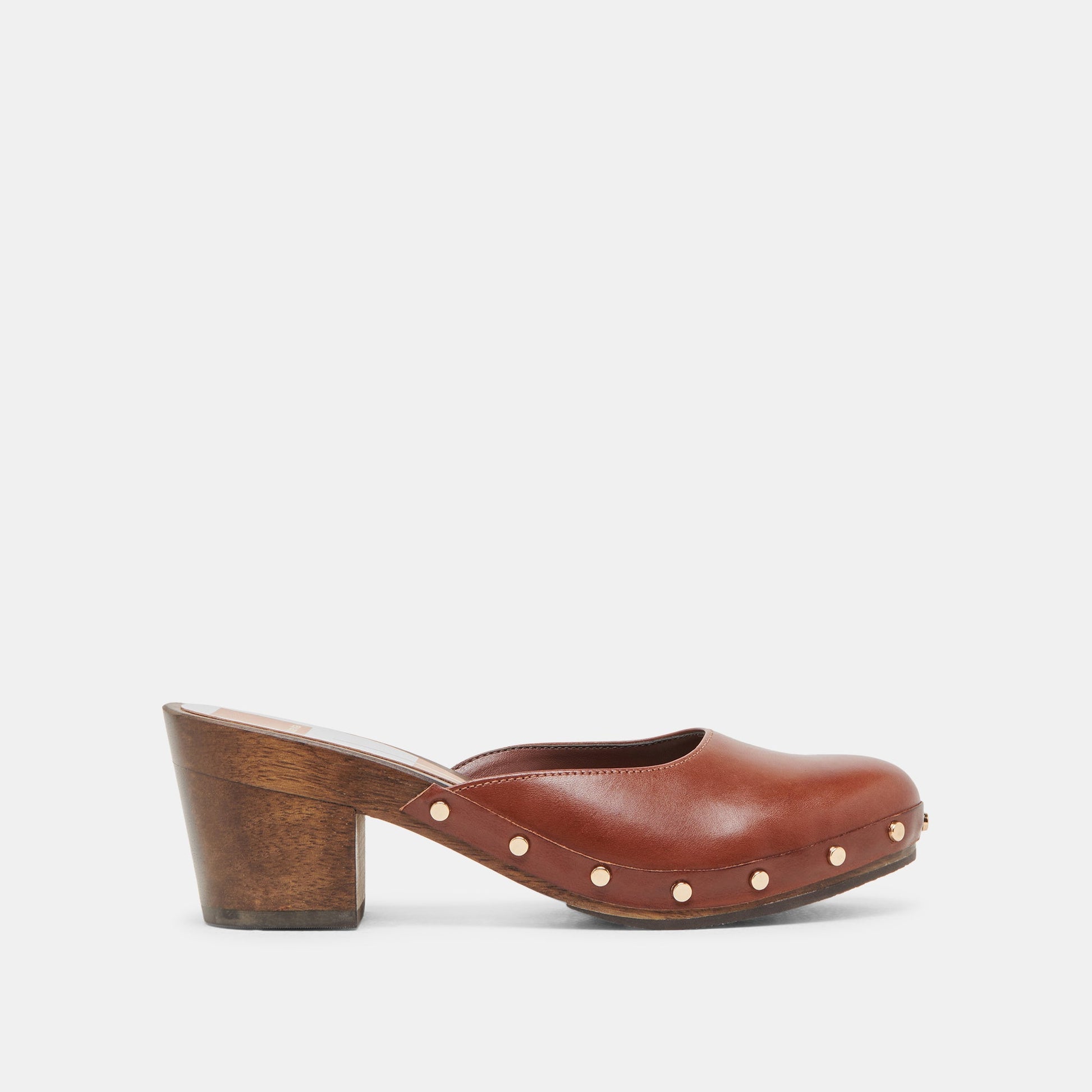 Dolce Vita CAMYN HEELS BROWN LEATHER