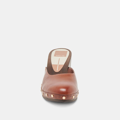 Dolce Vita CAMYN HEELS BROWN LEATHER
