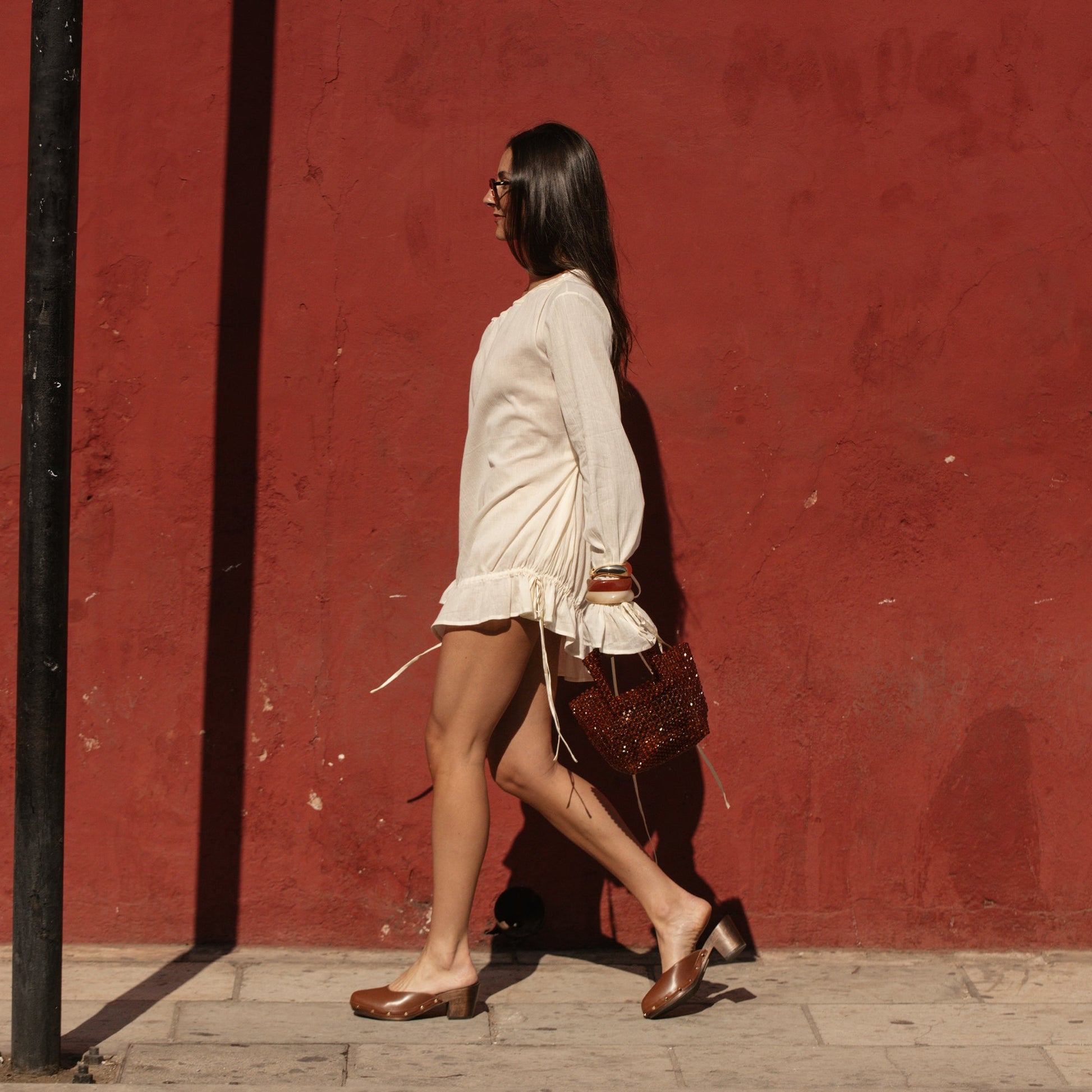 Dolce Vita CAMYN HEELS BROWN LEATHER