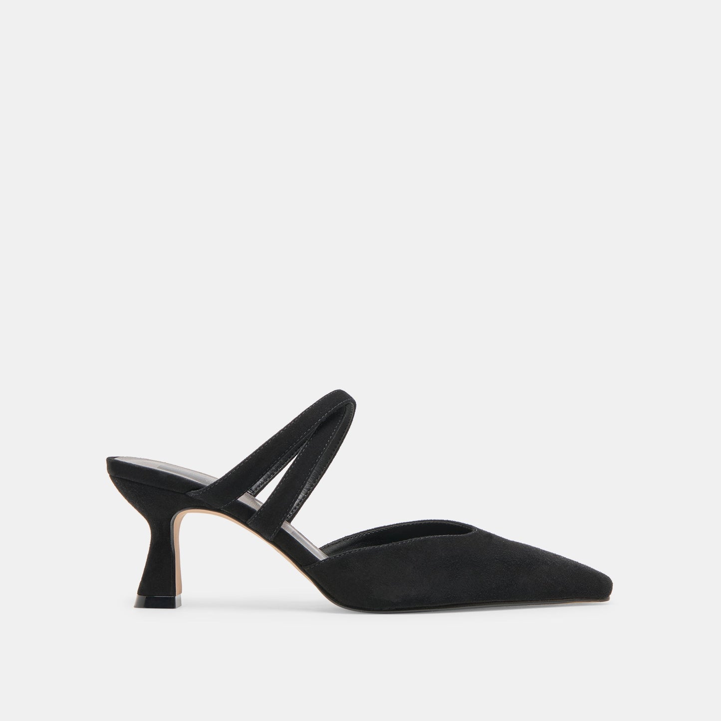 Dolce Vita Linore Onyx Suede Heels