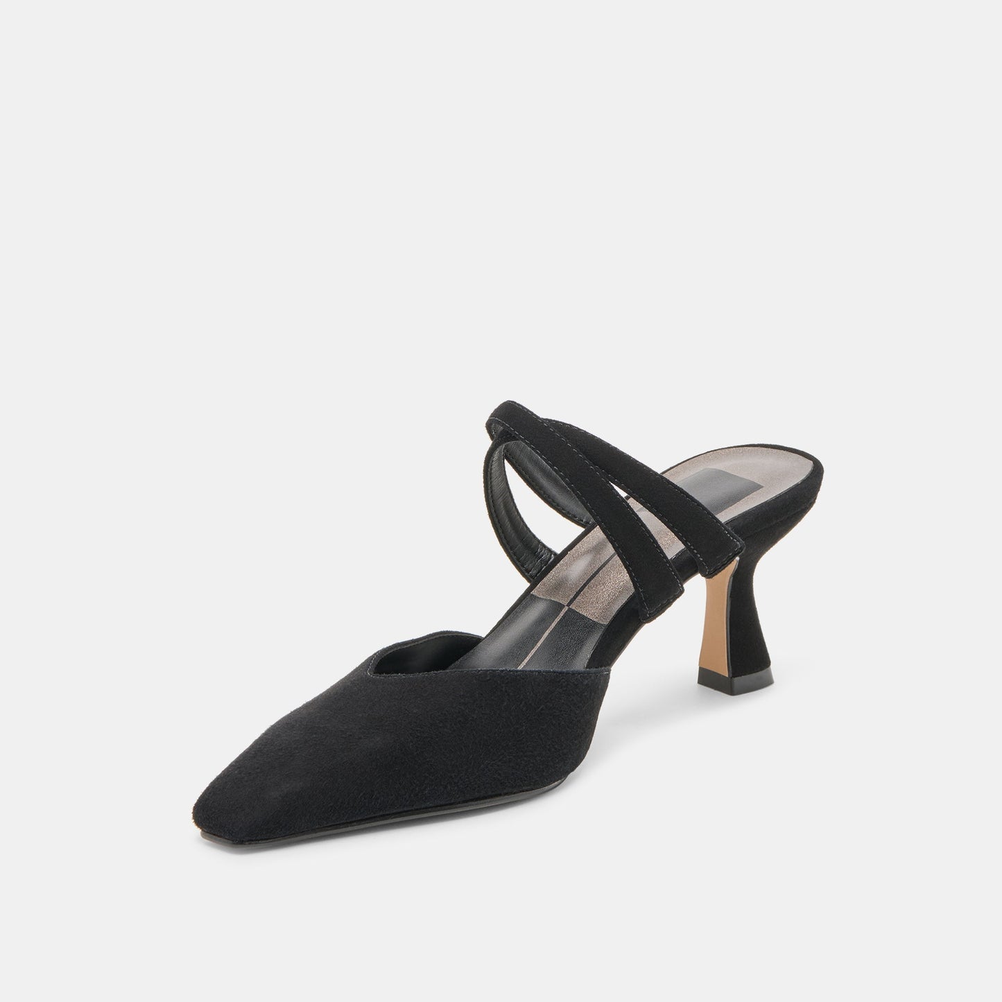 Dolce Vita Linore Onyx Suede Heels