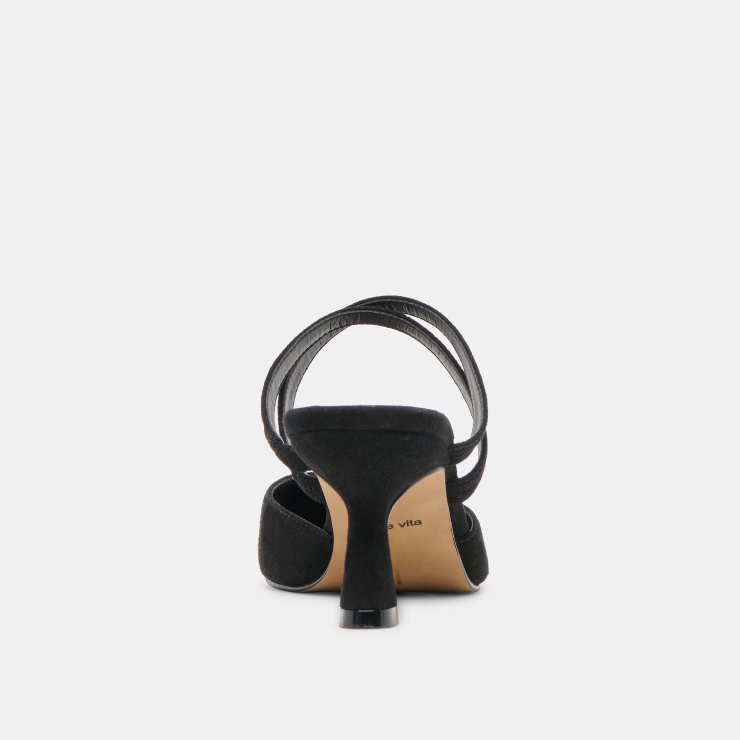 Dolce Vita Linore Onyx Suede Heels
